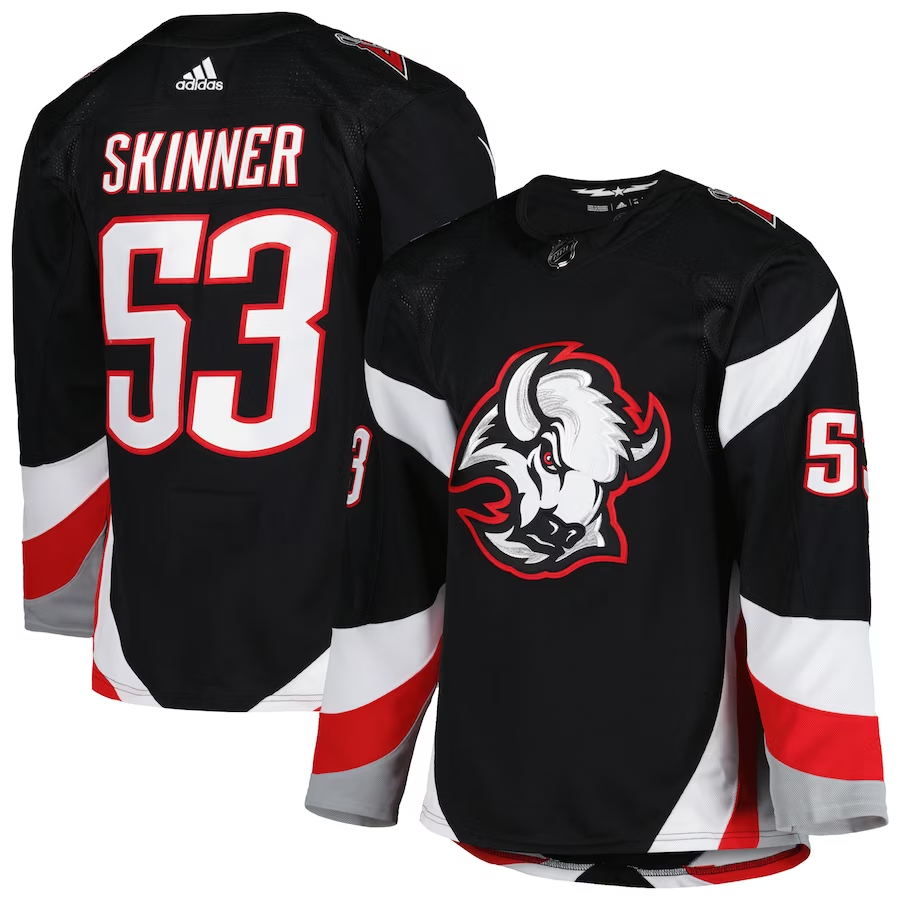 Men's Buffalo Sabres Jeff Skinner #53 Black Jersey